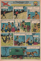 Tintin - Hergé : Jo, Zette Et Jocko "Le Stratonef H.22" Datant De 1947 Avec Bandeau Titre Inédit Dans La BD Actuelle. - Jo, Zette & Jocko