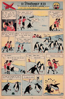 Tintin - Hergé : Jo, Zette Et Jocko "Le Stratonef H.22" Datant De 1947 Avec Bandeau Titre Inédit Dans La BD Actuelle. - Jo, Zette & Jocko