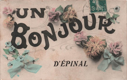 CPA Un Boujour D'epinal - Fleurs - Epinal