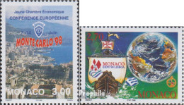 Monaco 2407,2409 (kompl.Ausg.) Postfrisch 1998 Ansicht Von Monte Carlo, EXPO - Neufs