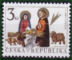 1996 Tschechische Republik Mi:132** / Y&T: 129** Christmas - Weihnachten - Navidad - Noël - Ungebraucht