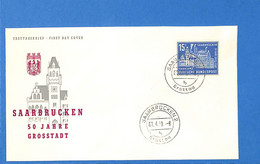 Saar 1959 Lettre FDC De Saarbrücken (G8937) - FDC