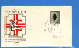 Saar 1958 Lettre FDC De Saarbrücken (G8938) - FDC