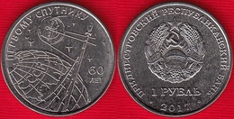 Transnistria 1 Rouble 2017 "Space - First Artificial Earth Satellite" UNC - Moldawien (Moldau)