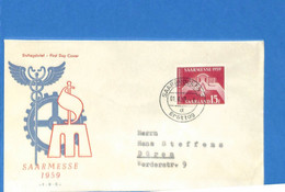 Saar 1959 Lettre FDC De Saarbrücken (G8943) - FDC