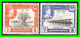 PAKISTAN – BAHAWALPUR SELLOS AÑO 1949 ( ASIA ) ( XXV ANIVERSARIO DE LA CORONACIÓN DE SADEG MOHAMMAD KHAN - Pakistan