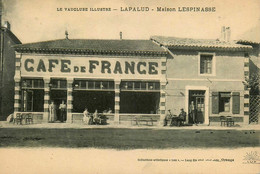 Lapalud * Maiosn LESPINASSE Café De France * Devanture Commerce * Villageois - Lapalud