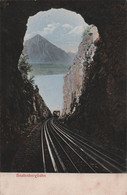 CPA Beatenbergbahn - Bern - Suisse - Tramway  - Griffe Affranchissement Anvers - 1907 - Beatenberg
