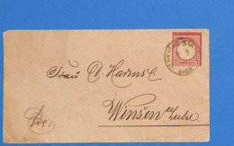 Allemagne Reich 1874 Lettre Aux Winsen (G8956) - Briefe U. Dokumente