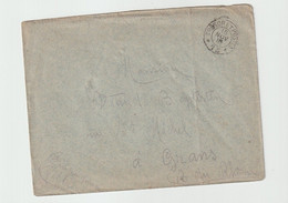 5549 Lettre WW1 1915 Trésor Et Postes SP Secteur Postal 75 Pour GRANS Viaud - Covers & Documents