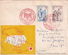Thème Croix Rouge - France - Enveloppe - Rotes Kreuz