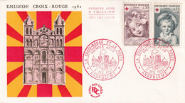 Thème Croix Rouge - France - Enveloppe - Croix-Rouge