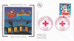 Thème Croix Rouge - France - Enveloppe - Red Cross