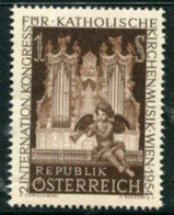 AUSTRIA 1954  Catholic Church Music Congress MNH / **.  Michel 1008 - Ungebraucht