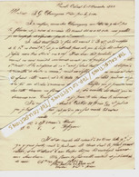 PROTESTANTISME  1823  FAMILLE De BORDEAUX CLAMAGERAN Nouvelle Orléans Pour New York  Etats Unis Amérique Négoce De Coton - 1800 – 1899