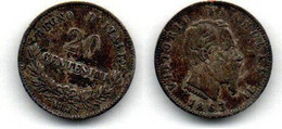 Italie - Italy - Italien 20 Centesimi 1863 MBN TB+ - 1861-1878 : Victor Emmanuel II