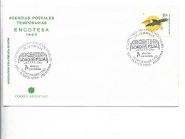 ARGENTINA 1995 CENTENARY OF CINEMA ARGENTINA SONO FILM SPECIAL CANCEL COVER - Other & Unclassified