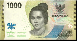 Indonesia P-w162  1000 Rupian  2022  UNC - Indonésie