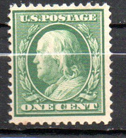 N° 167 -  Neuf Sans Gomme - B. Franklin - Unused Stamps