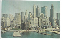 BR477 New York City Heliport Viaggiata 1965 Verso Roma - Aeropuertos