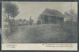 CPA MILITARIA - Les Maisonnettes De Nos Soldats De La 5e Armée - Guerre 1914-15 - LCH - Manoeuvres