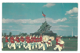 BR479 U.S. Marine Corps War Memorial Arlington Virginia  Viaggiata Verso Roma - Arlington