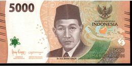 Indonesia P-w164  5000 Rupian  2022  UNC - Indonésie