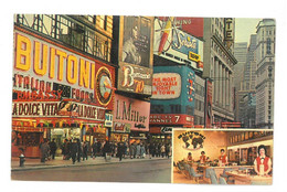 BR484 New York City Classic Italian Food Buitoni On Broadway Viaggiata 1964 Verso Roma - Cafes, Hotels & Restaurants