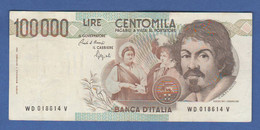 100000 Lire 1983 Caravaggio 1° Tipo Italia Italie Italy 100.000 £ Firme Ciampi Speziali - 100000 Lire