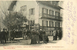 A Etchegorria ( Cambo ) * Aubade Au Poète Rostand Par La " Castagne " De Bayonne ( 1901 ) - Cambo-les-Bains