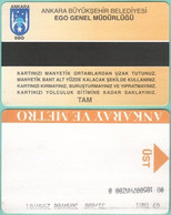 MP – Transportation Ticket Card – Ankara – See Scans, Sales Conditions - Altri
