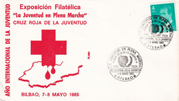 Thème Croix Rouge - Espagne - Enveloppe - Croix-Rouge