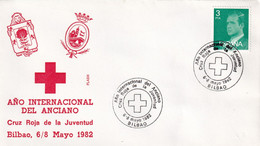Thème Croix Rouge - Espagne - Enveloppe - Croix-Rouge