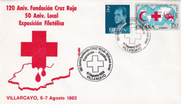 Thème Croix Rouge - Espagne - Enveloppe - Red Cross