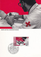 Thème Croix Rouge - Liechtenstein - Carte Maximum - Red Cross