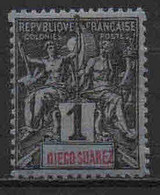 Diego Suarez  - 1893 - Type Sage   N° 38 - Neufs * - MLH - Nuovi