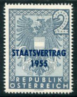 AUSTRIA 1955 State Treaty MNH / **.  Michel 1017 - Ungebraucht