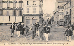 La Rochelle     17        Départ Pour Le Bagne Des Forçats Branchery Et Parrot Assassins De Langon   (voir Scan) - La Rochelle