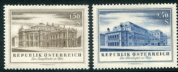 AUSTRIA 1955 Reopening Of Theatres MNH / **.  Michel 1020-21 - Ungebraucht