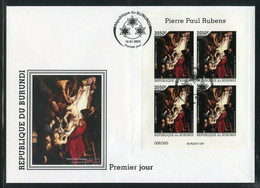 Burundi 2022, Art, Rubens, BF In FDC - FDC