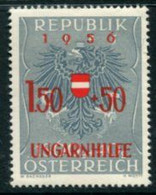 AUSTRIA 1956 Hungarian Refugee Aid MNH / **.  Michel 1030 - Nuovi