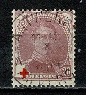 Belg. 1914 OBP/COB 131, - 1914-1915 Croix-Rouge