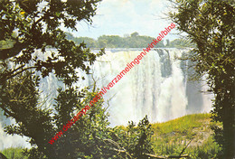 Rhodesia - Zimbabwe - Victoria Falls - Main Falls From Rain Forest - Simbabwe