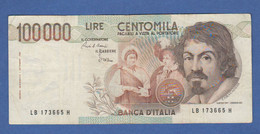 Italie Italy 100000 Lire 1983 Italia Caravaggio Firme Ciampi Stevani - 100000 Lire