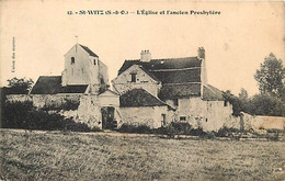 - Dpts Div-ref-BE415- Val D Oise - Saint Witz - St Witz - Eglise Et Ancien Presbytère - Presbytères - - Saint-Witz