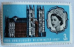 Grande Bretagne Great Britain 1966 Abbaye De Westminster Abbey Yvert 435 * MH - Abbeys & Monasteries