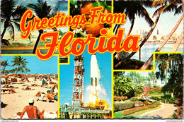 Florida Greetings Multi View 1979 - Souvenir De...