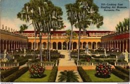 Florida Sarasota Ringling Art Museum Inner Court 1959 Curteich - Sarasota