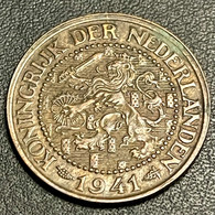1941 Netherland 2,5 Cents - 2.5 Centavos