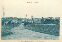 Pérignat ès Allier - Route Et Vue Panoramique Sur Le Village - Sonstige & Ohne Zuordnung